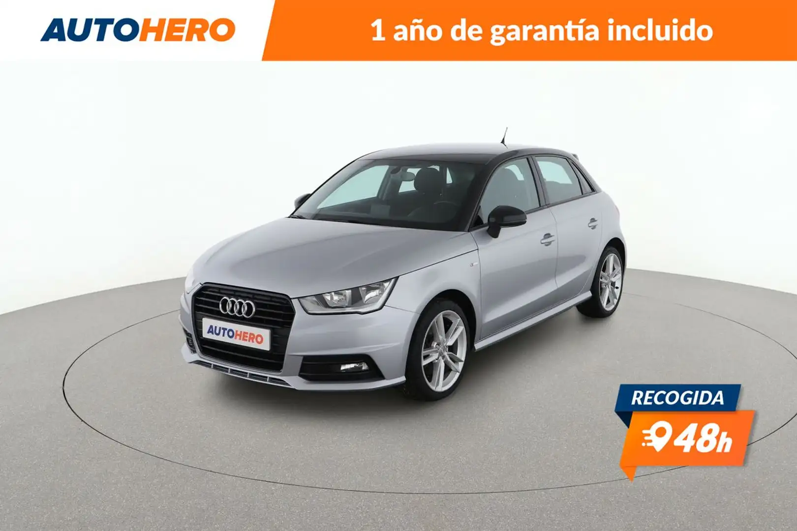 Audi A1 Sportback 1.6TDI Attraction Grijs - 1