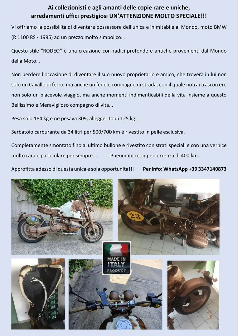 BMW R 1100 RS RODEO Oro - 1