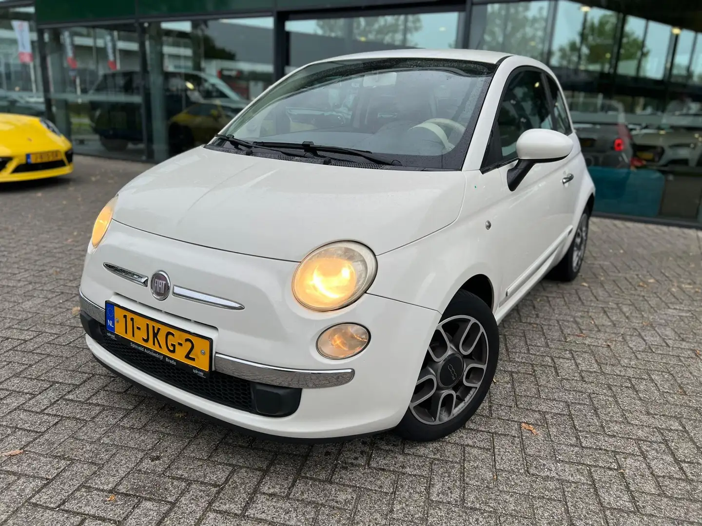 Fiat 500 1.2 Pop (Airco, Automaat, Inruilkoopje!!!) Wit - 1