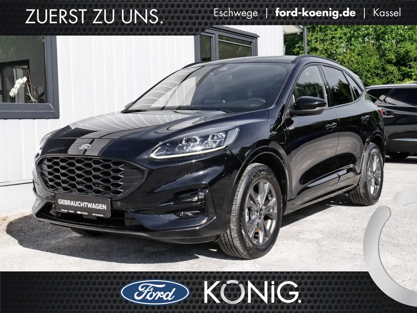 Ford Kuga ST-Line X Plug-In-Hybrid Winter-Paket+B&O Klima Schwarz - 1