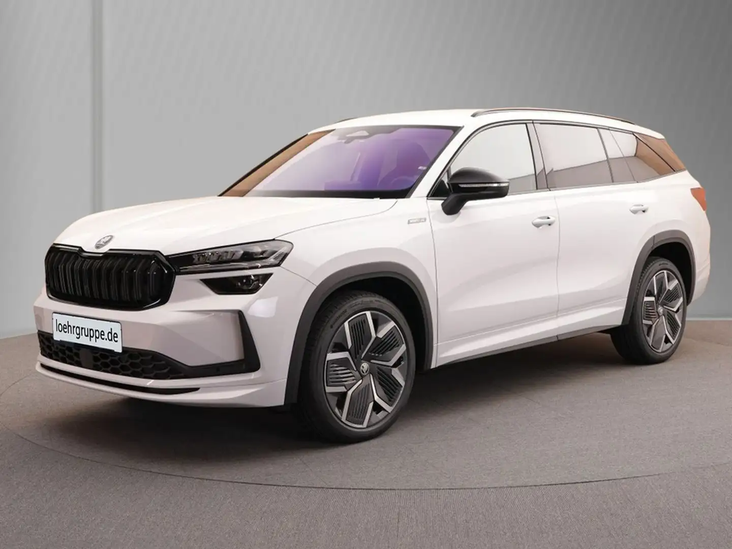 Skoda Kodiaq 2.0 TDI 4x4 Sportline 20"|ACC|DCC|AHK|MATRIX Weiß - 2