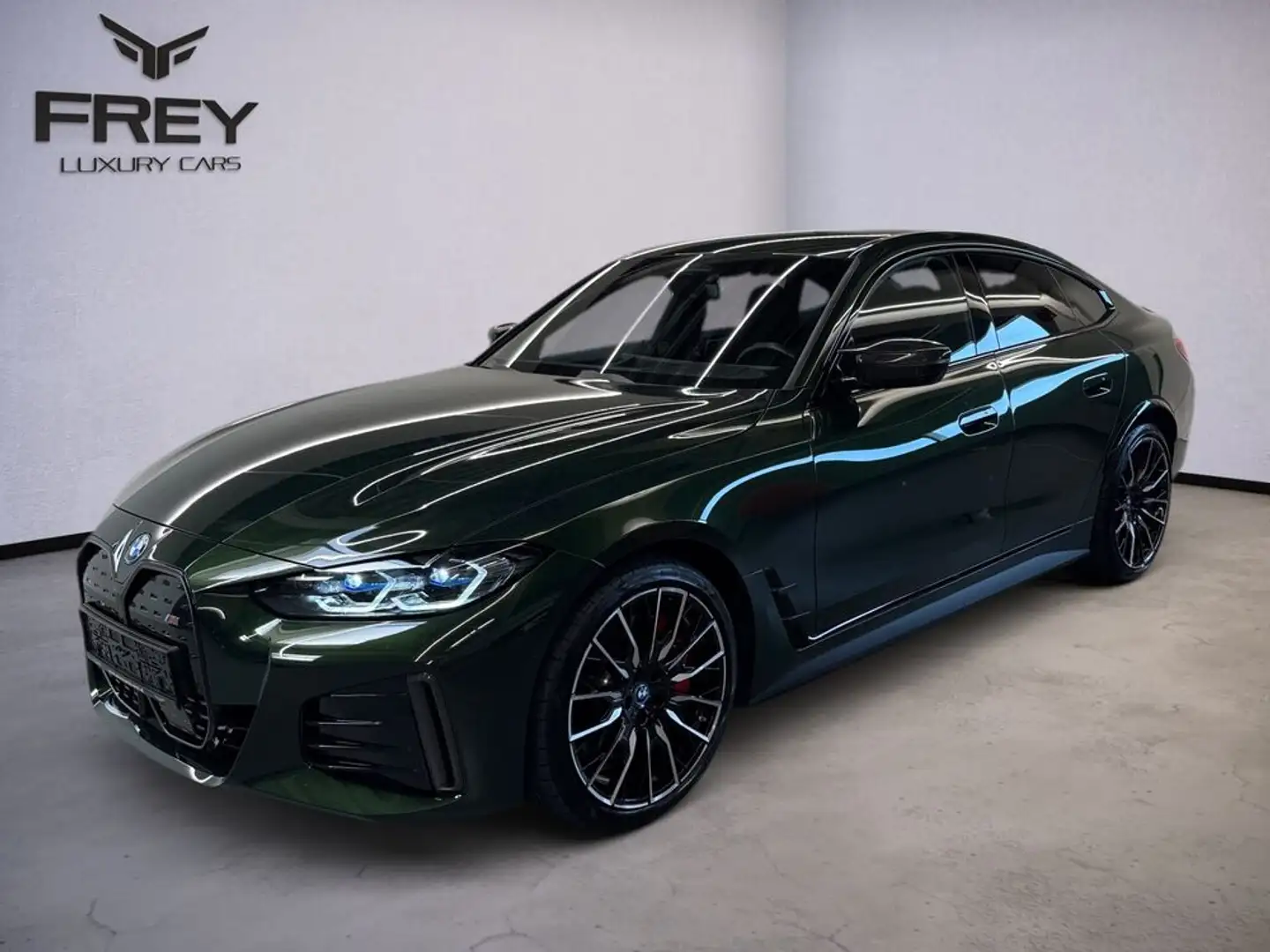 BMW i4 I4 M50 - Sanremo Green - Exterieur-Paket M Carbon Grün - 1