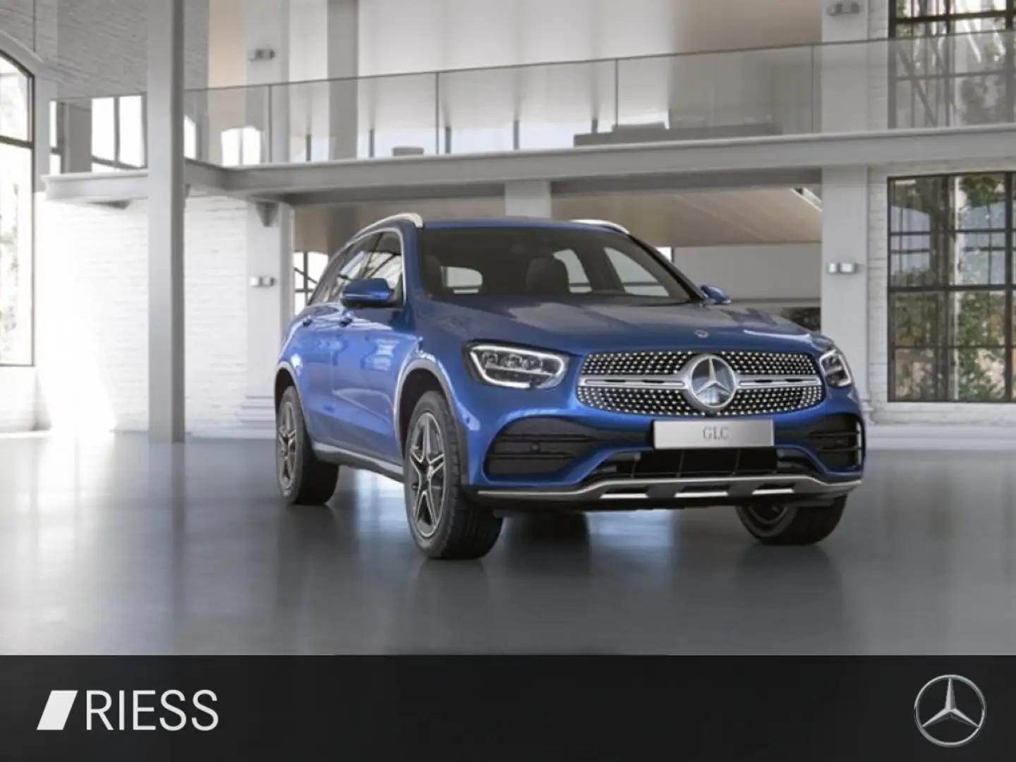 Mercedes-Benz GLC 300 e 4M AMG+AHK+Kamera 360+LED+PTS+Navi+SH Синій - 2