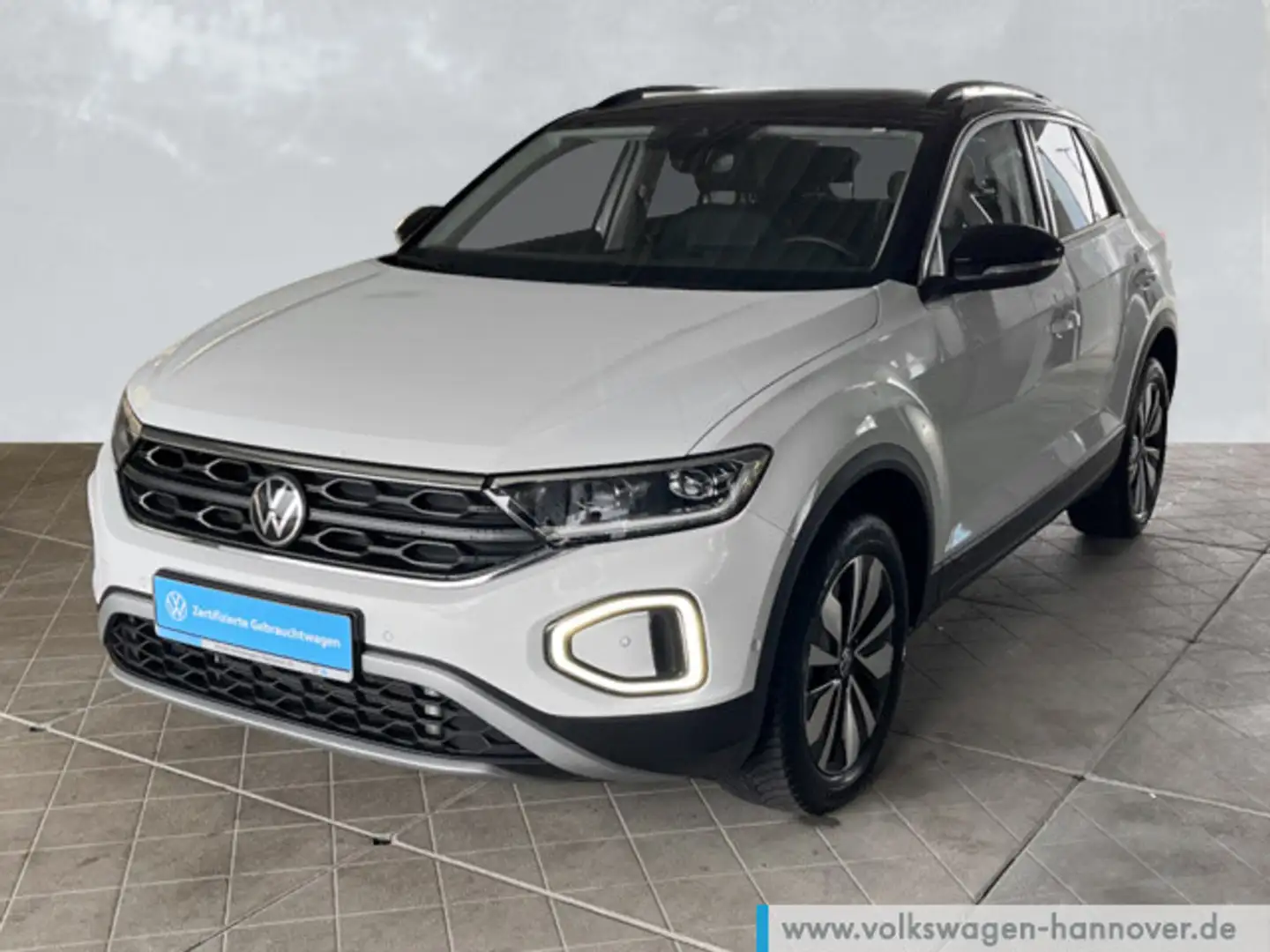 Volkswagen T-Roc 2.0 TDI DSG Goal Navi LED Kamera DigCockpi Weiß - 2