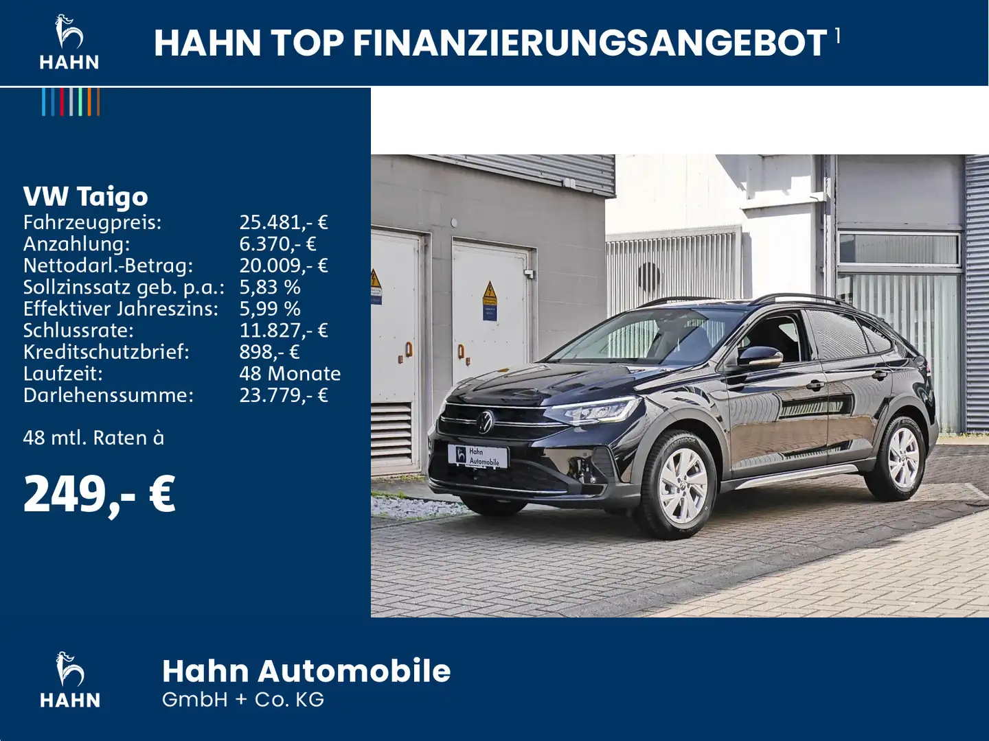 Volkswagen Taigo Life 1,0 l TSI OPF 70 kW Ganzjahresreifen Zwart - 2
