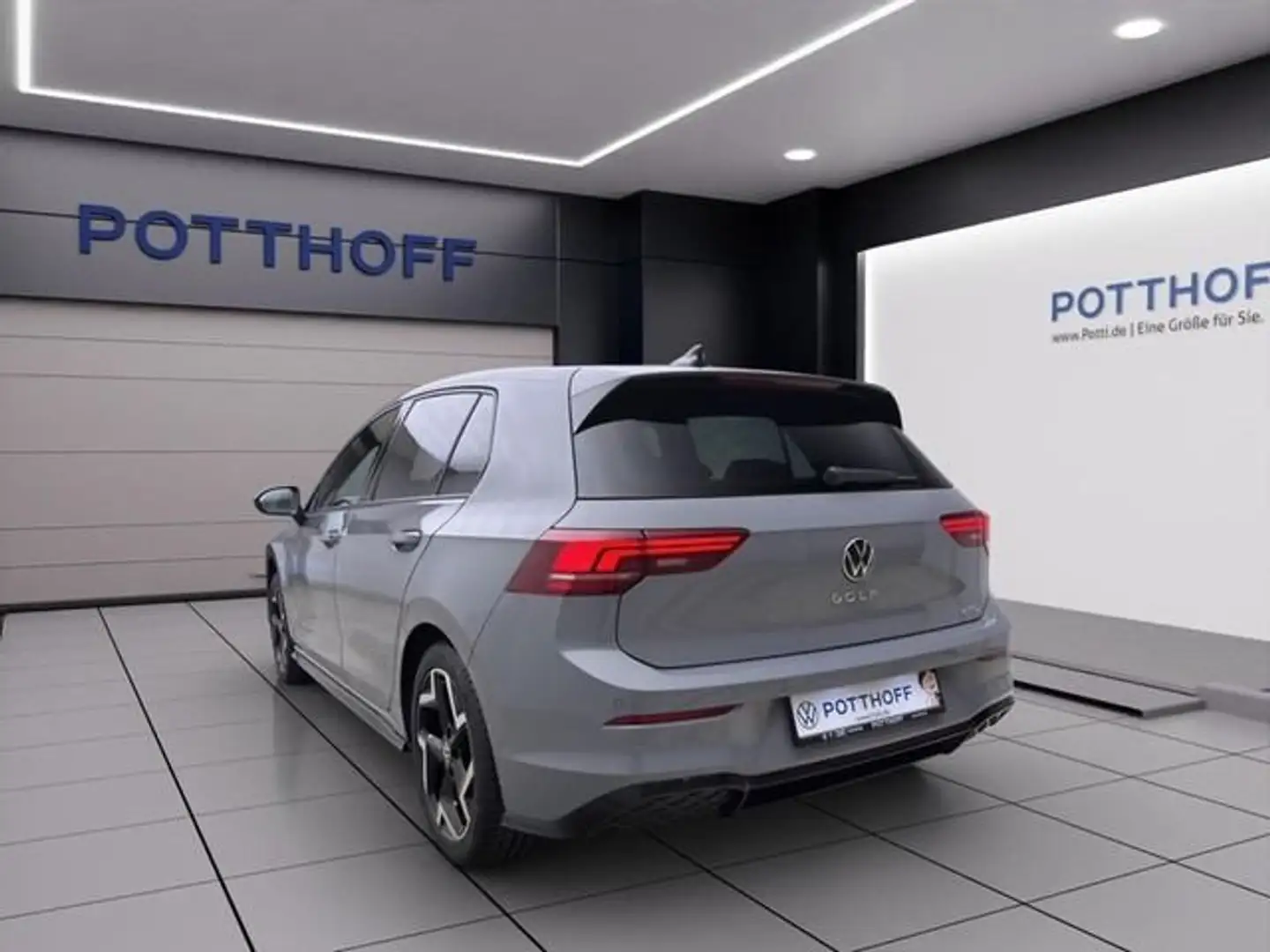 Volkswagen Golf 1.5 eTSI DSG R-LINE NAVI KAMERA ACC HuD Grau - 2