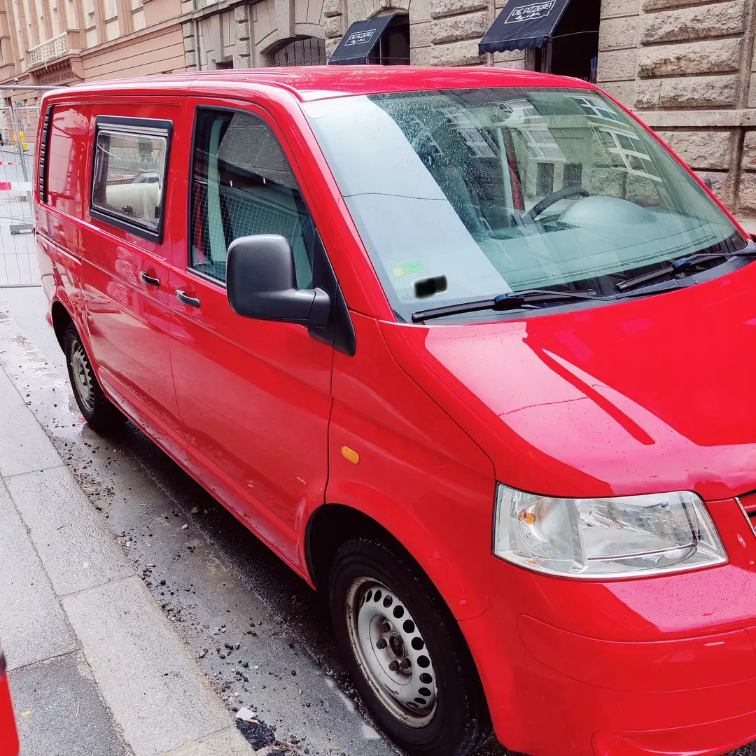 Volkswagen T5 Transporter Rot - 2