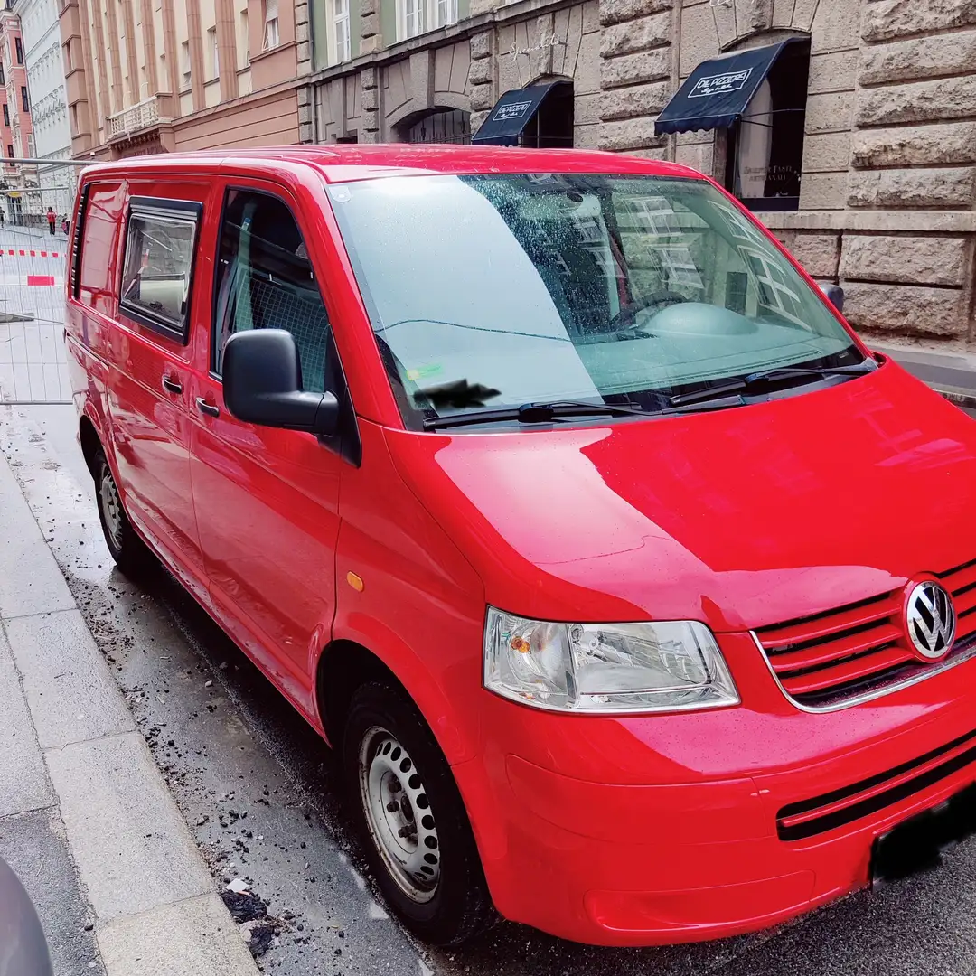 Volkswagen T5 Transporter Rot - 1