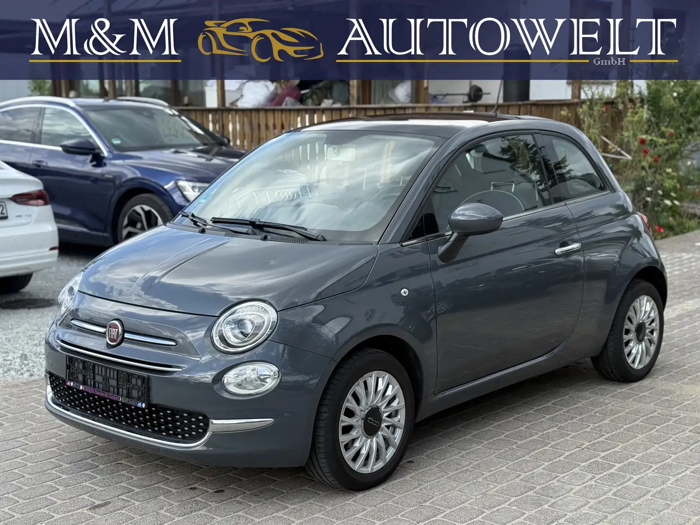 Fiat 500C 1.2 Launch Edition| 4 Zylinder | 2. Hand | 105t Km Grijs - 2