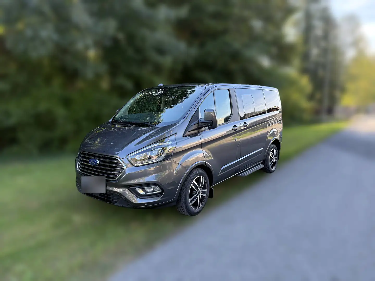 Ford Tourneo Custom Tourneo Custom 2,0 EcoBlue 320 L1 Titanium Aut. Titanium Grau - 1