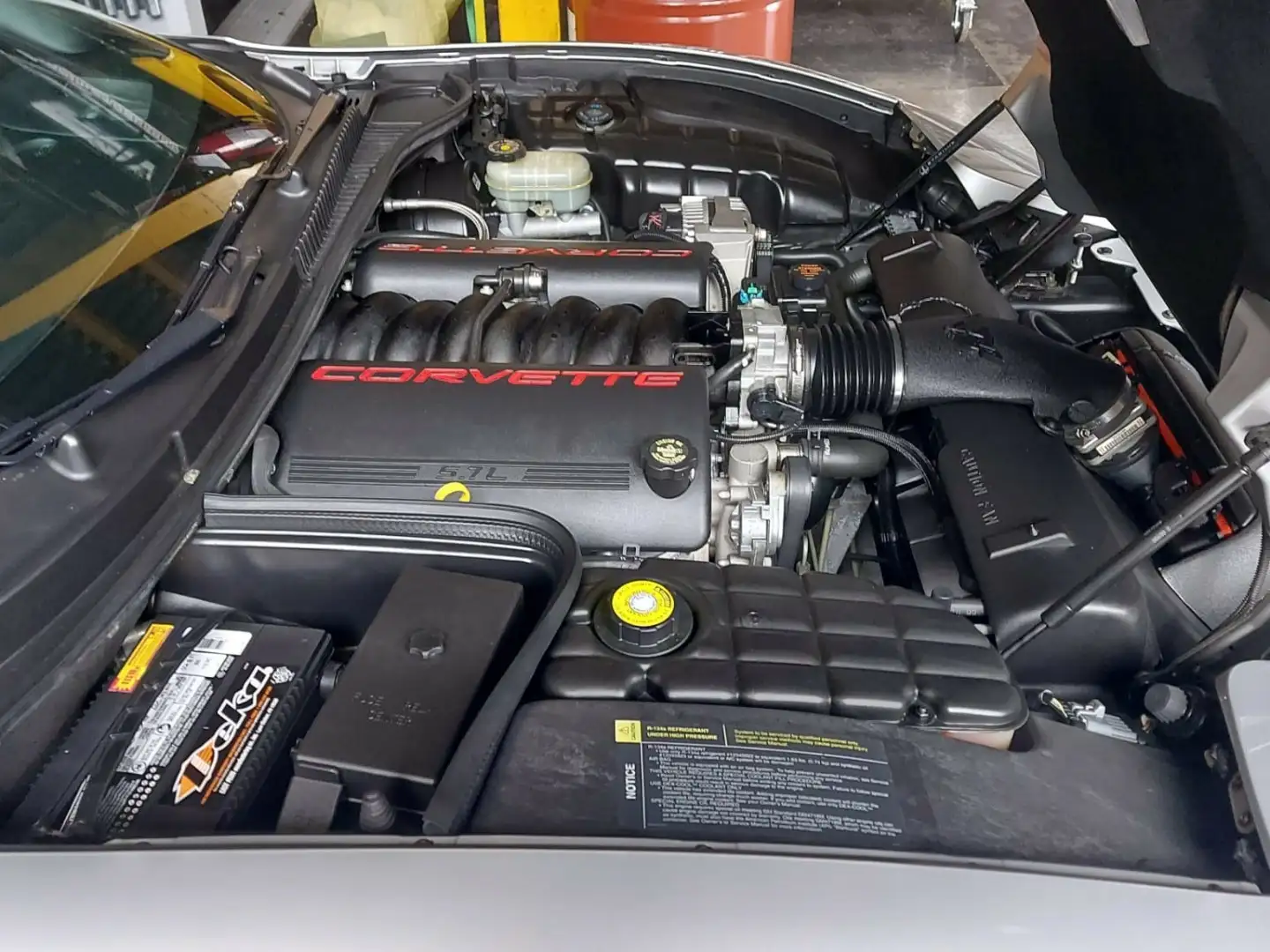 Chevrolet Corvette Coupe 5.7 auto FL V8 Ls1 / Cabrio Argent - 2
