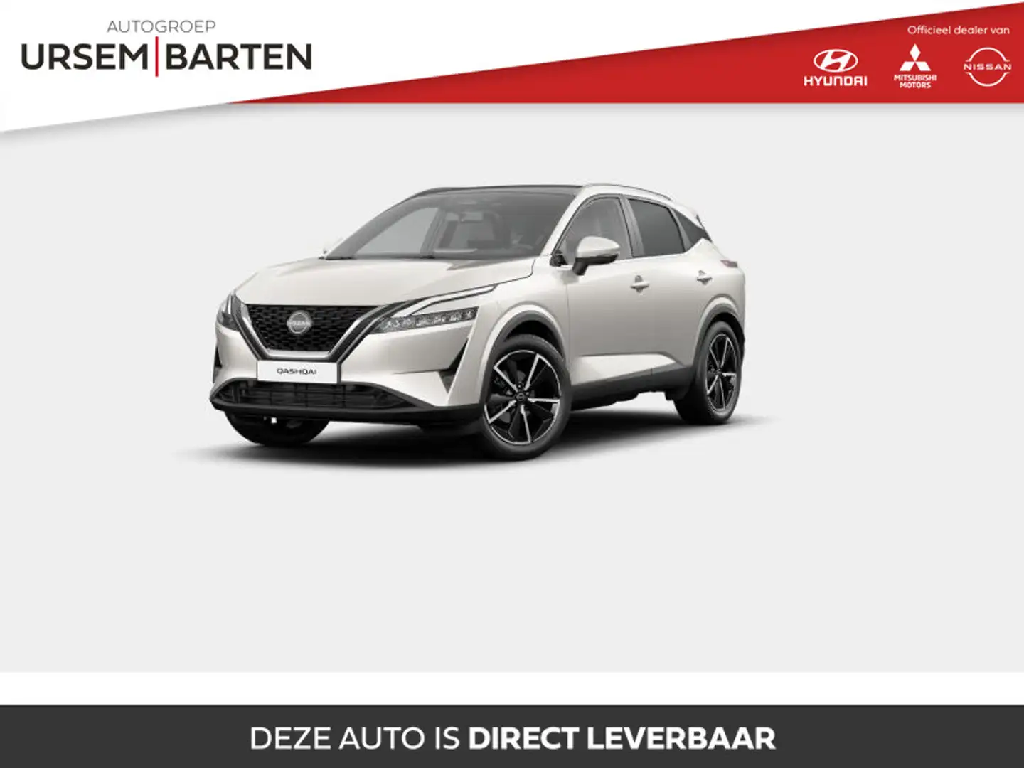 Nissan Qashqai 1.3 MHEV Tekna Design Pack | €10.000,- korting Wit - 1