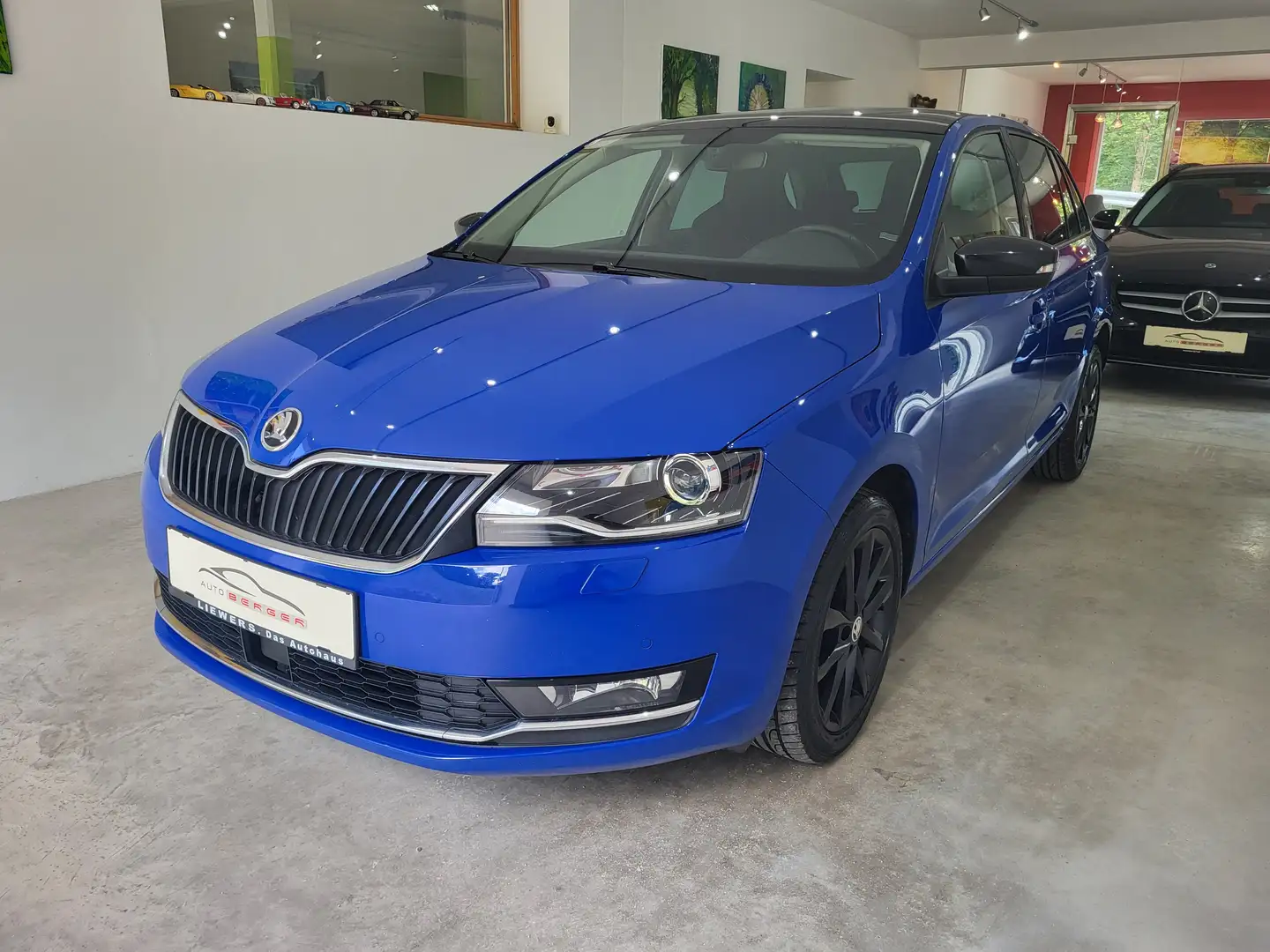 Skoda Rapid/Spaceback Rapid Spaceback 1,0 TSI Sport *3 Jahre Garantie Blau - 1