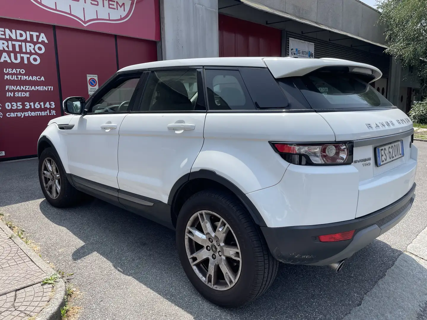 Land Rover Range Rover Evoque 5p 2.2 sd4 Dynamic automatica km 92000 Blanc - 2