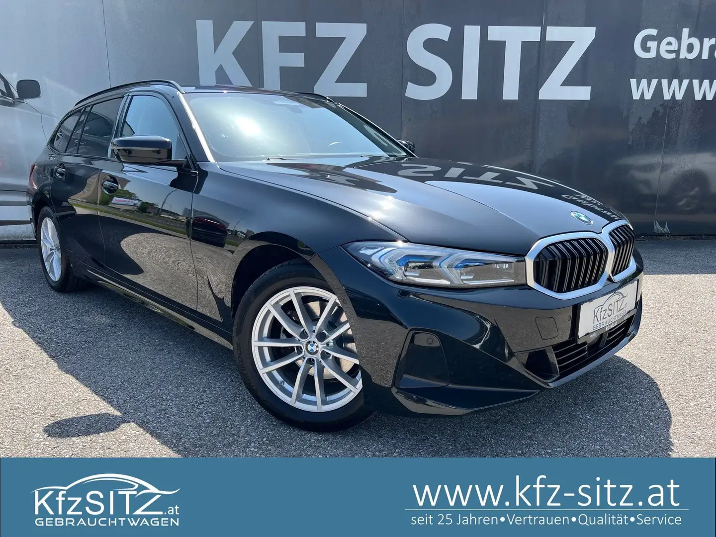 BMW 320 d 48 V xDrive Touring Aut. | NP: €73.000 Schwarz - 1