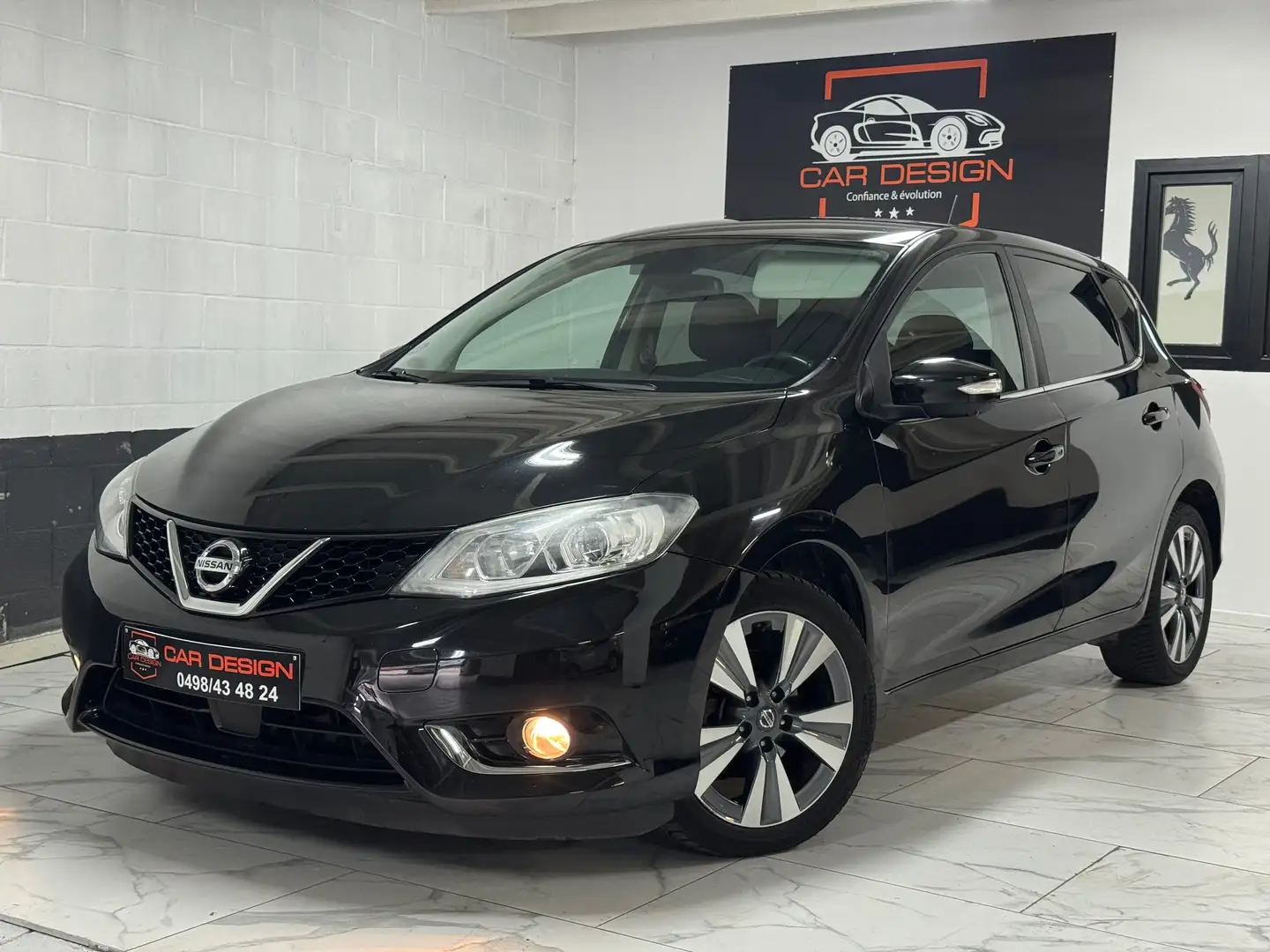 Nissan Pulsar 1.2essence / 2015 / 135.000km/ full op / garantie Zwart - 1