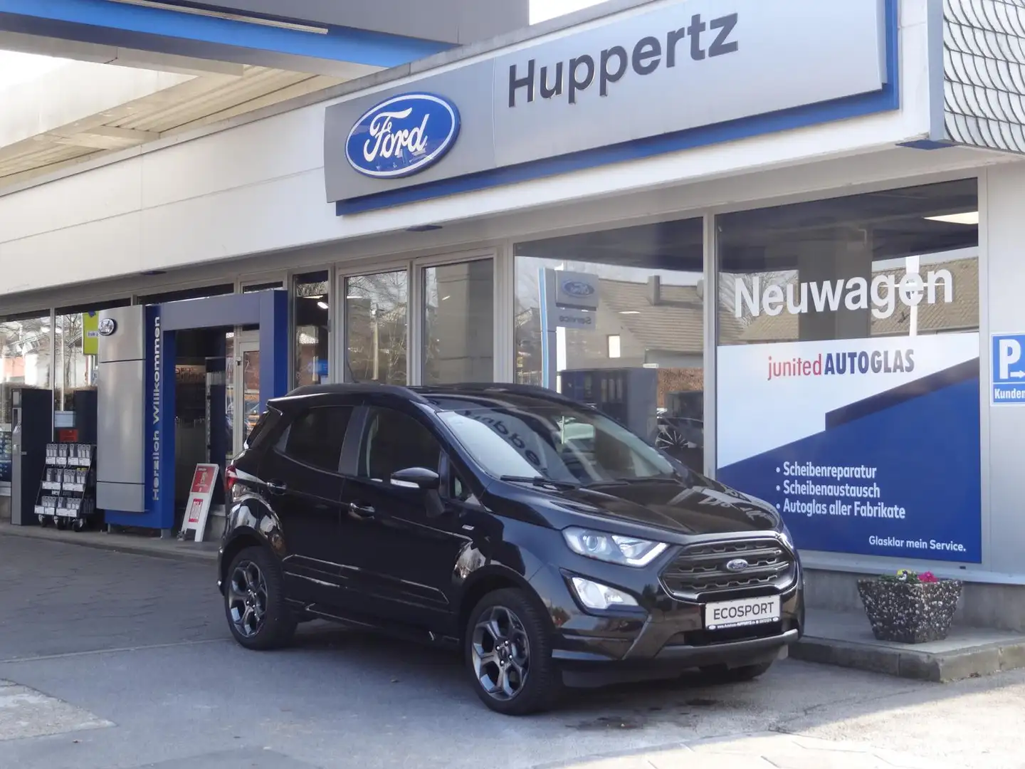 Ford EcoSport 1.0 ST-Line TWA RFK PDC Navi SHZ 17"ALU Czarny - 1