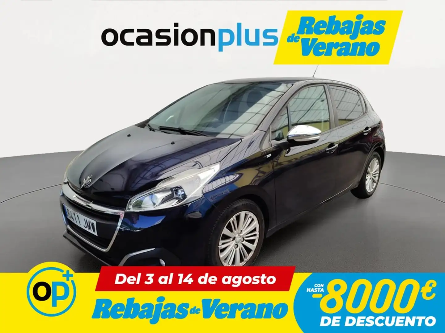 Peugeot 208 1.6BlueHDi Style 75 Burdeos - 1
