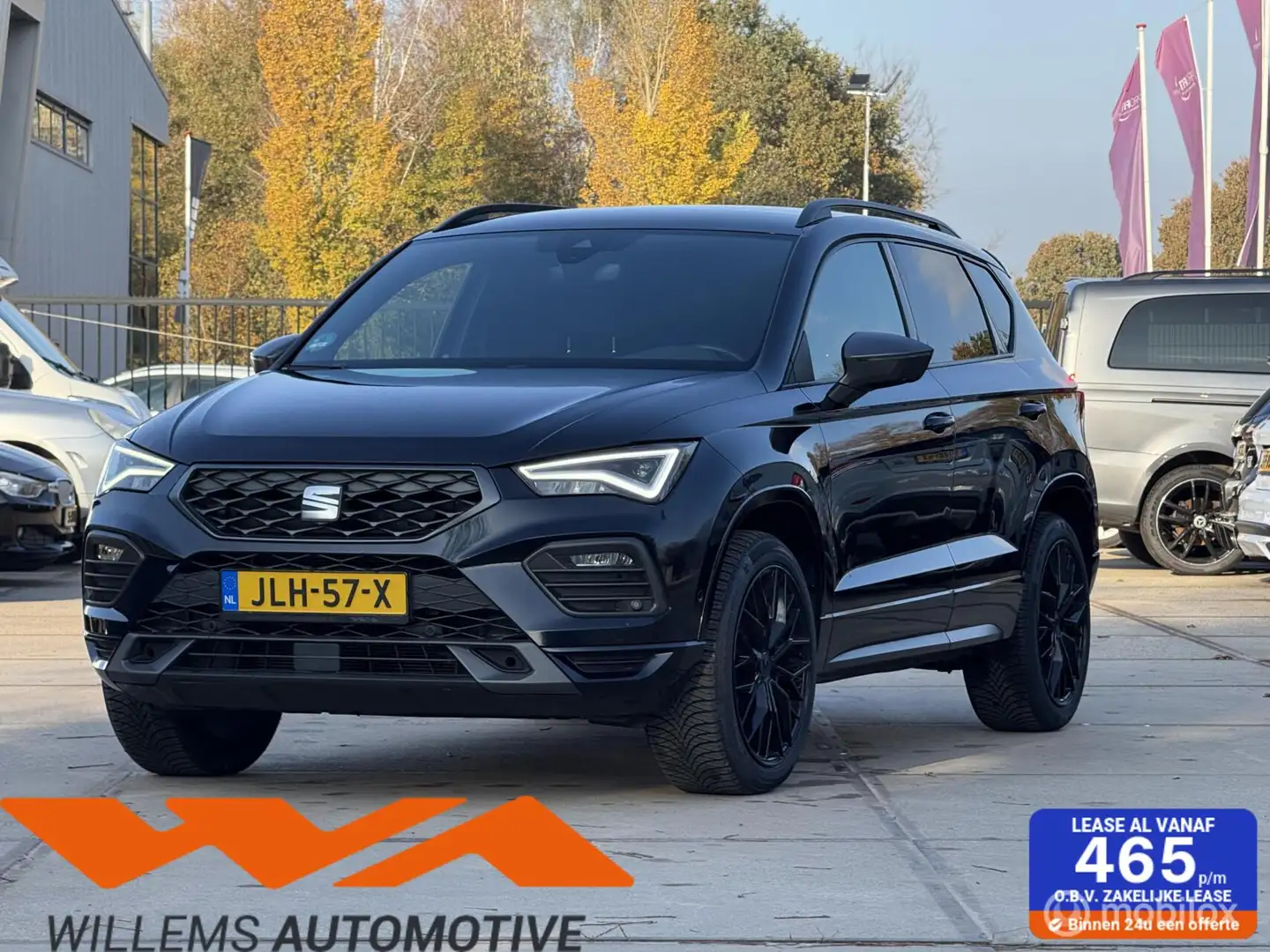 SEAT Ateca 1.5 TSI FR DSG-TREKHAAK-BEATS-ACC-19INCH-CAMERA Zwart - 1