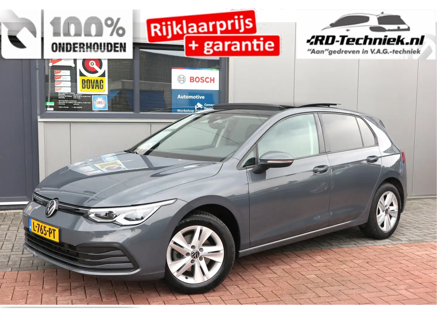 Volkswagen Golf 1.5 TSI 96kw 130pk Style , Panorama dak , Led, Vir Grijs - 1
