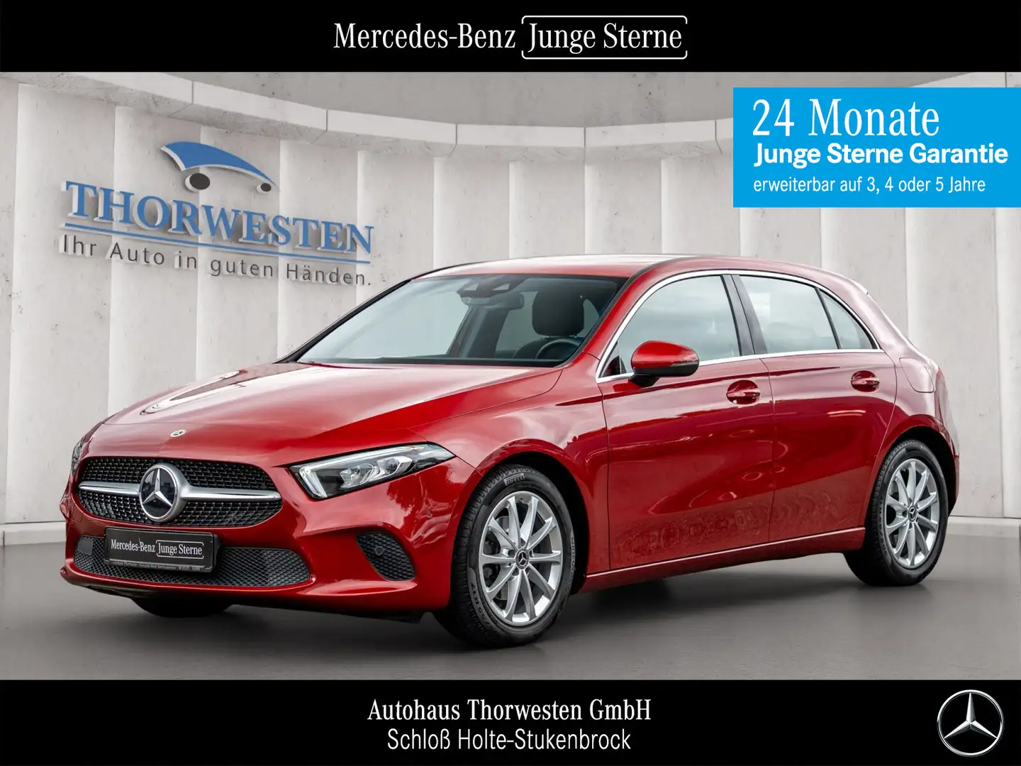 Mercedes-Benz A 180 A 180 Kompaktlimousine Progressive Red - 1