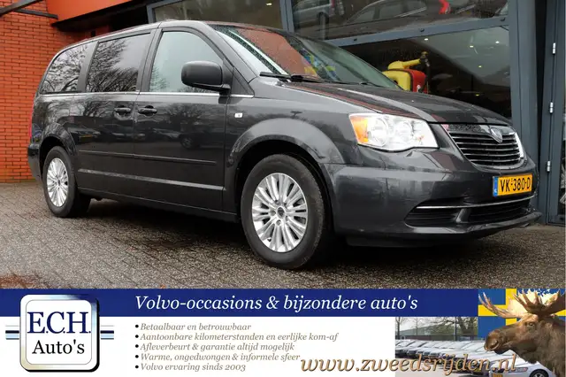 Lancia Voyager 2.8 163 pk Aut. MultiJet, grijs kenteken!