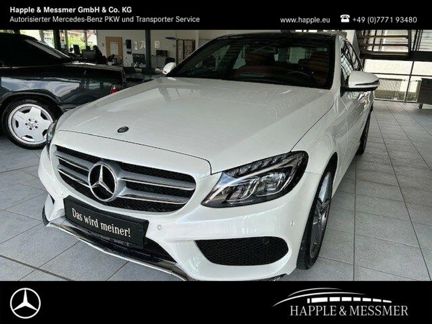 Mercedes-Benz C 250 C 250 d 4M AMG Line/COMAND/Pano/LED/Kamera/Leder Blanc - 1