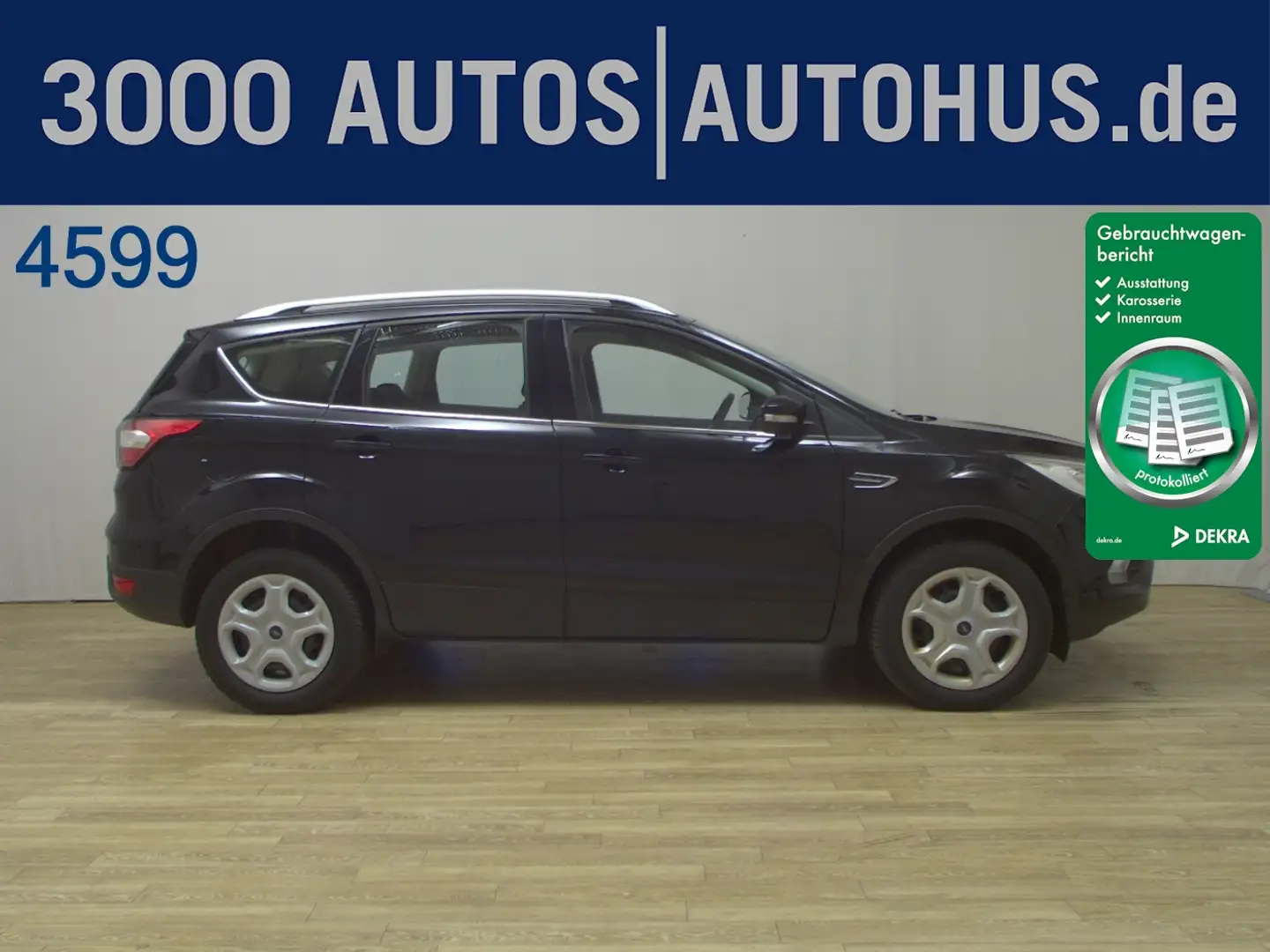 Ford Kuga 2.0 TDCi Cool&Connect Navi PDC Shz Zwart - 1