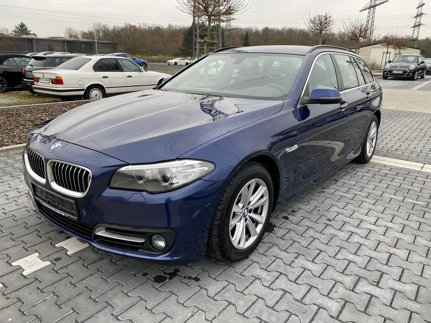 BMW 520 Baureihe 5 Touring 520d TÜV. EURO6 Blauw - 1