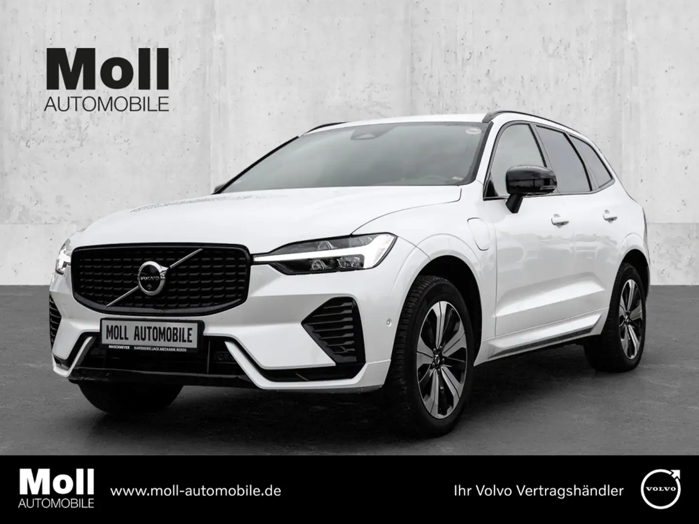 Volvo XC60 Plus Dark Recharge Plug-In Hybrid AWD T6 Twin Engi Weiß - 1