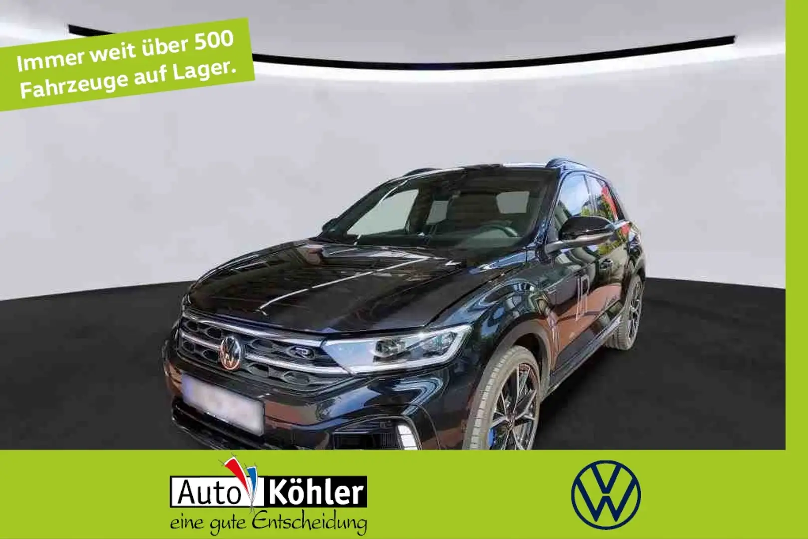 Volkswagen T-Roc R Performance-Abgasanlage Schwarz - 1