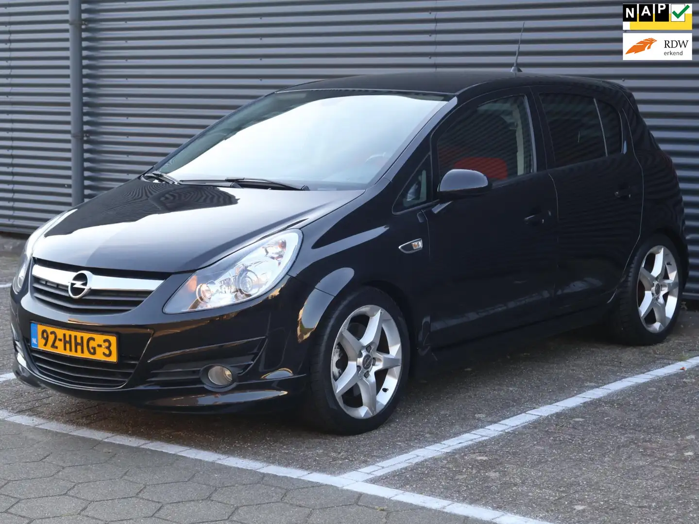 Opel Corsa 1.6-16V GSI |Nav|Climate|Cruise|PDC|LMV| 5 Deurs|N Zwart - 1