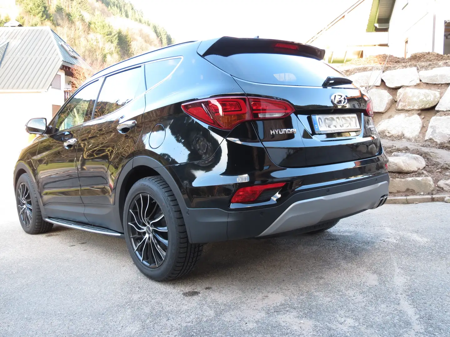 Hyundai SANTA FE Santa Fe blue 2.2 CRDI 4WD Automatik Premium Negru - 2