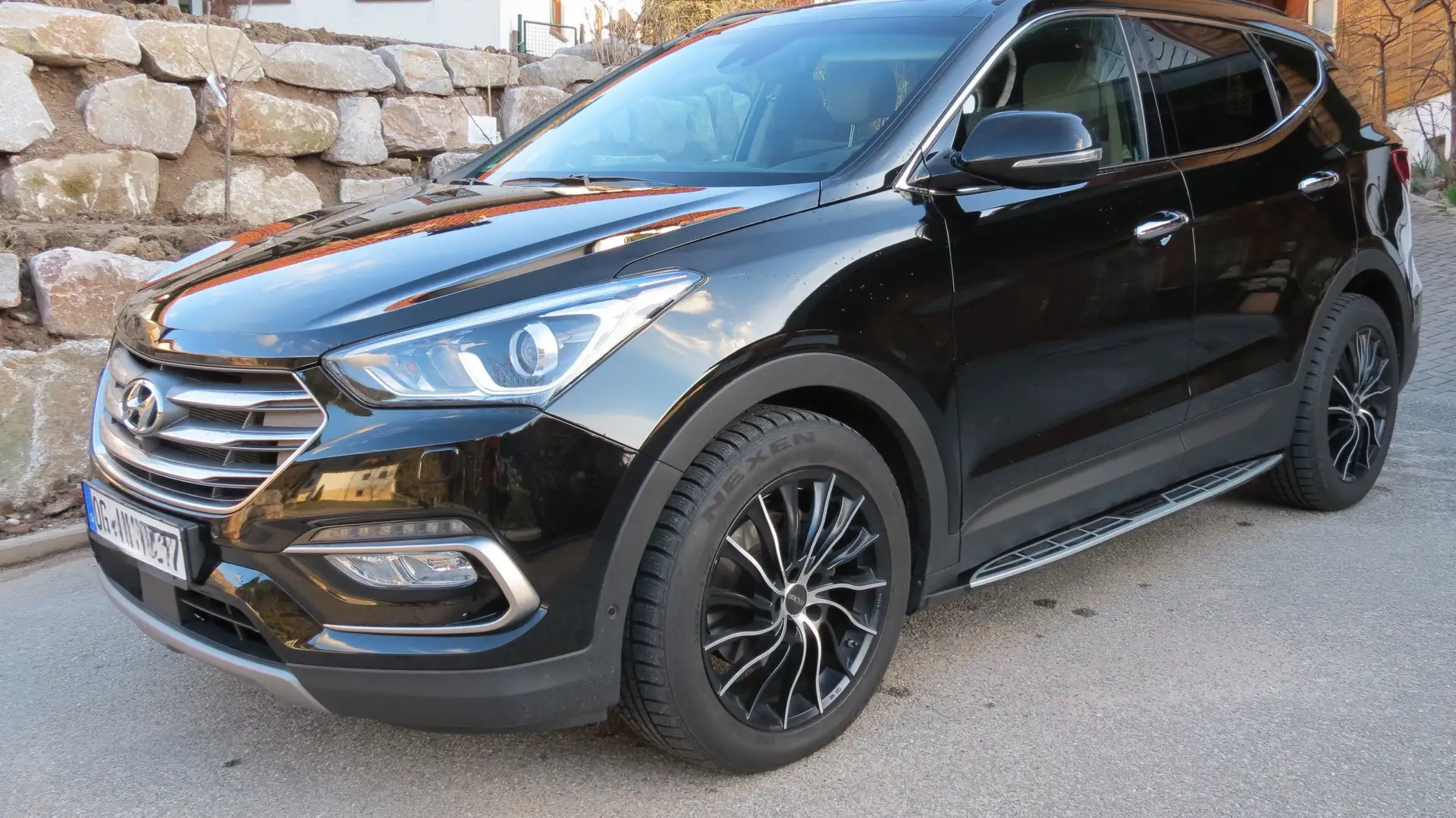 Hyundai SANTA FE Santa Fe blue 2.2 CRDI 4WD Automatik Premium Negru - 1