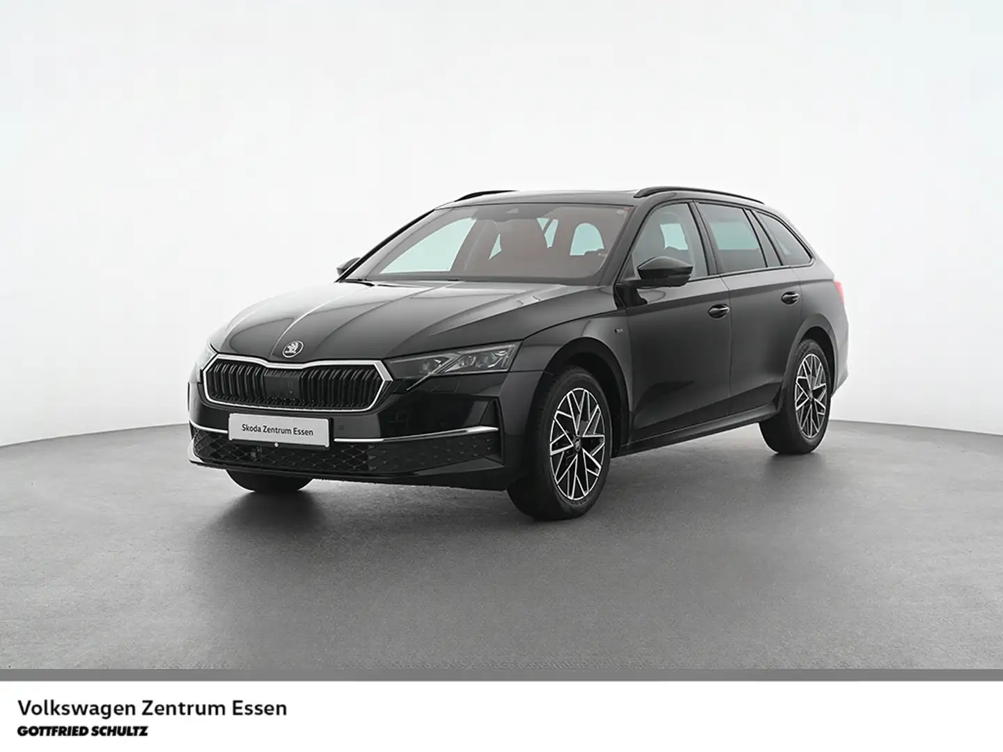 Skoda Octavia Combi Tour TDI DSG Matrix AHK Panorama Schwarz - 1