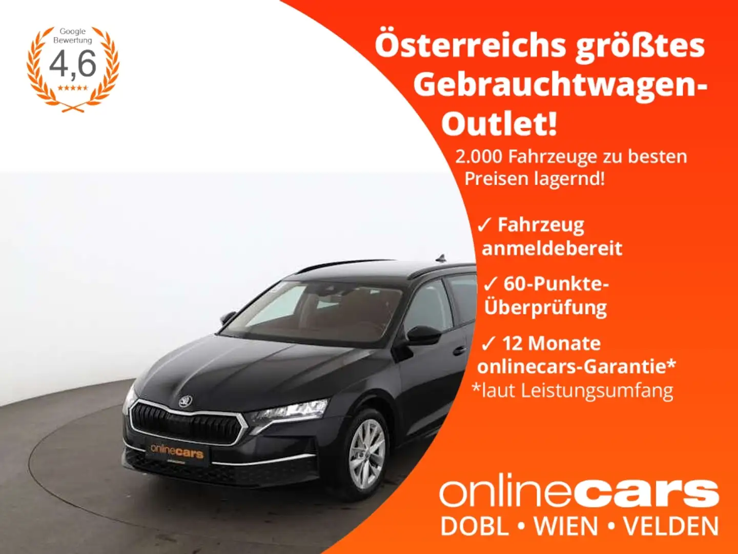 Skoda Octavia Combi 1.5 TSI Selection Aut LED RADAR NAV Black - 1