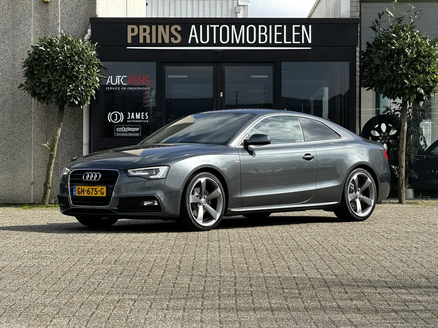 Audi A5 Coupé 1.8 TFSI 3x S-Line|NL-Auto|Carplay|Navi Grey - 1