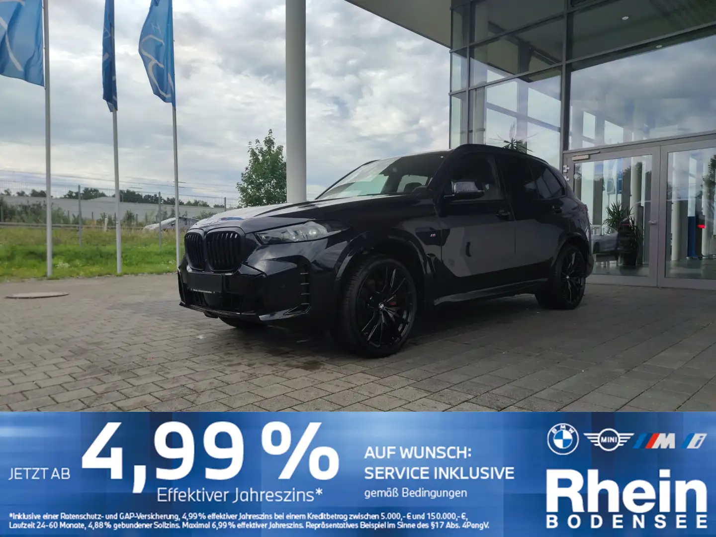 BMW X5 xDrive30d M Sport Pro AHK 360° ACC H&K Komfor Schwarz - 1