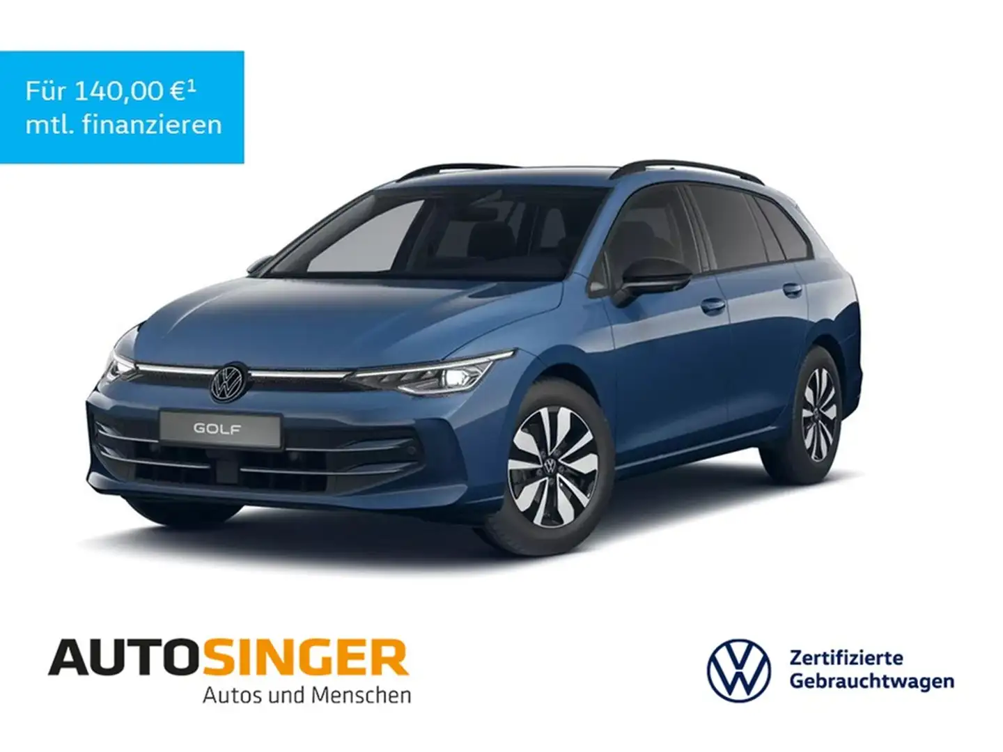 Volkswagen Golf VIII Variant Goal TDI DSG *NAV*AHK*ACC*AREA Blau - 1