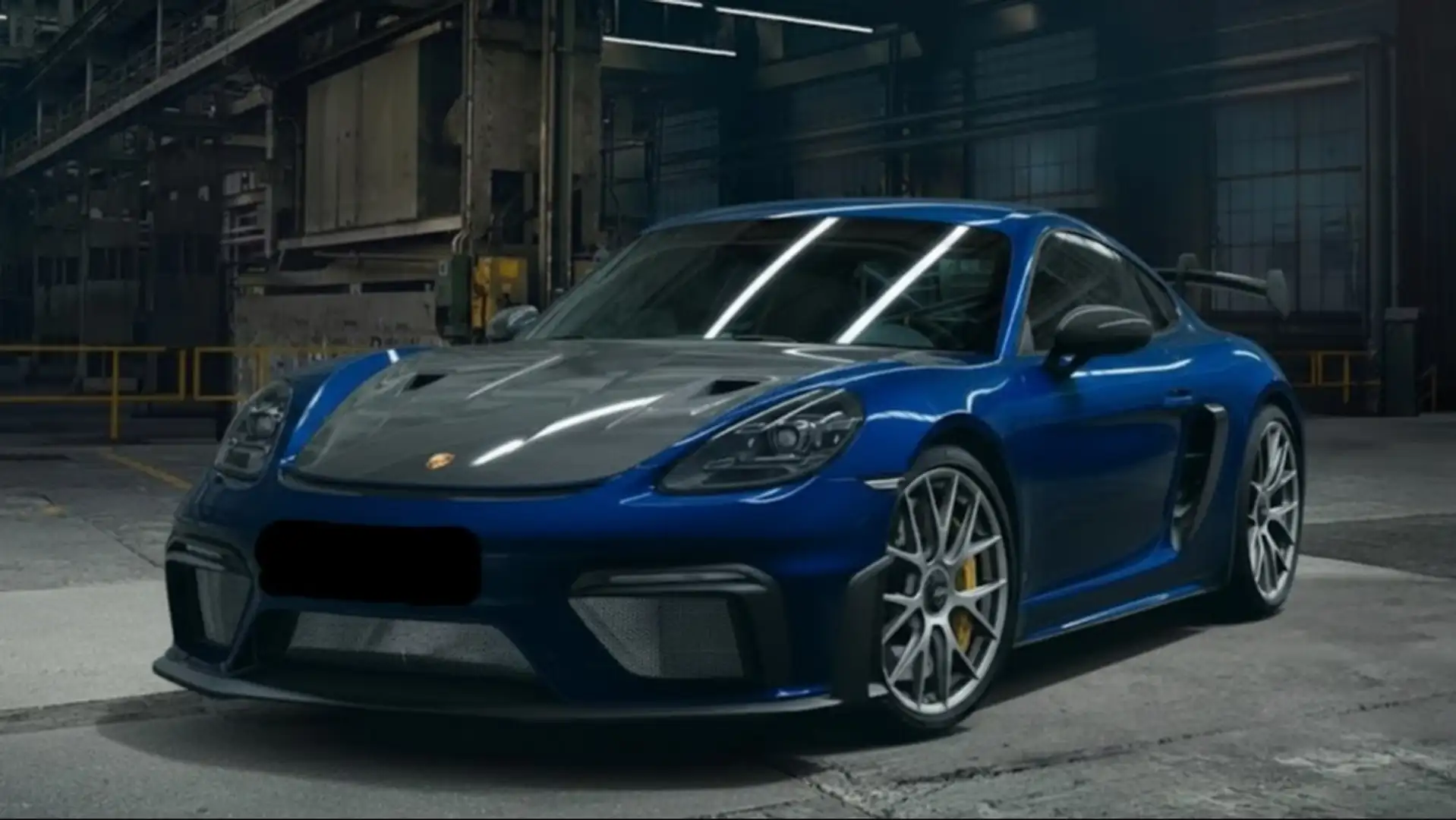 Porsche Cayman GT4 RS PDK Azul - 1