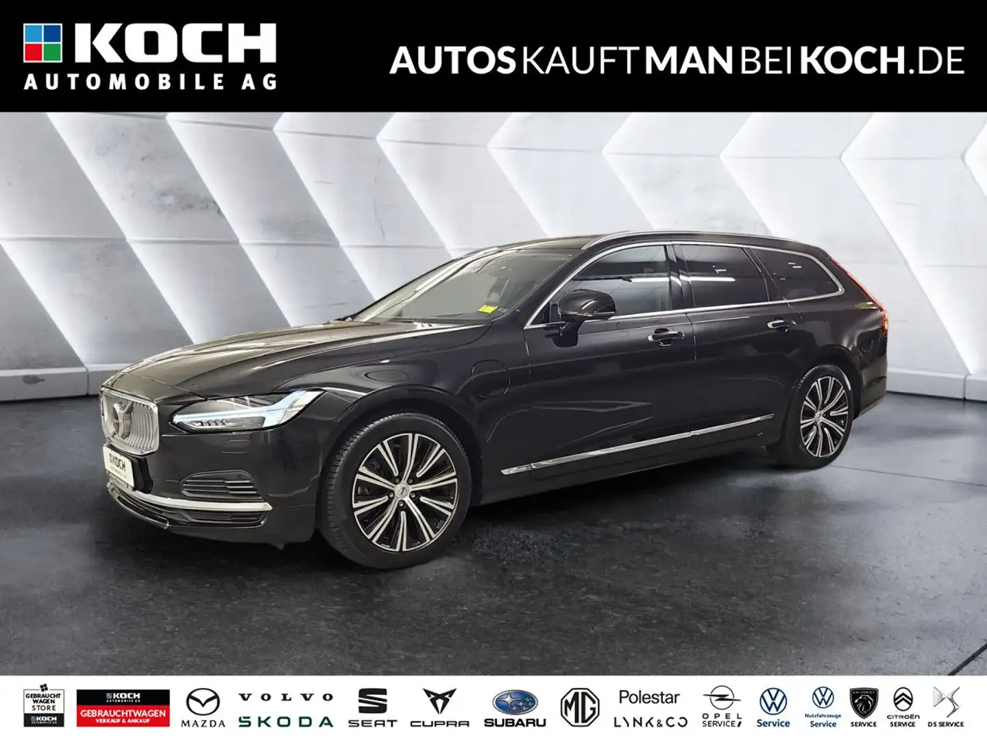 Volvo V90 T6 Recharge AWD Inscript.ACC BLIS PANO V-LED Negru - 1
