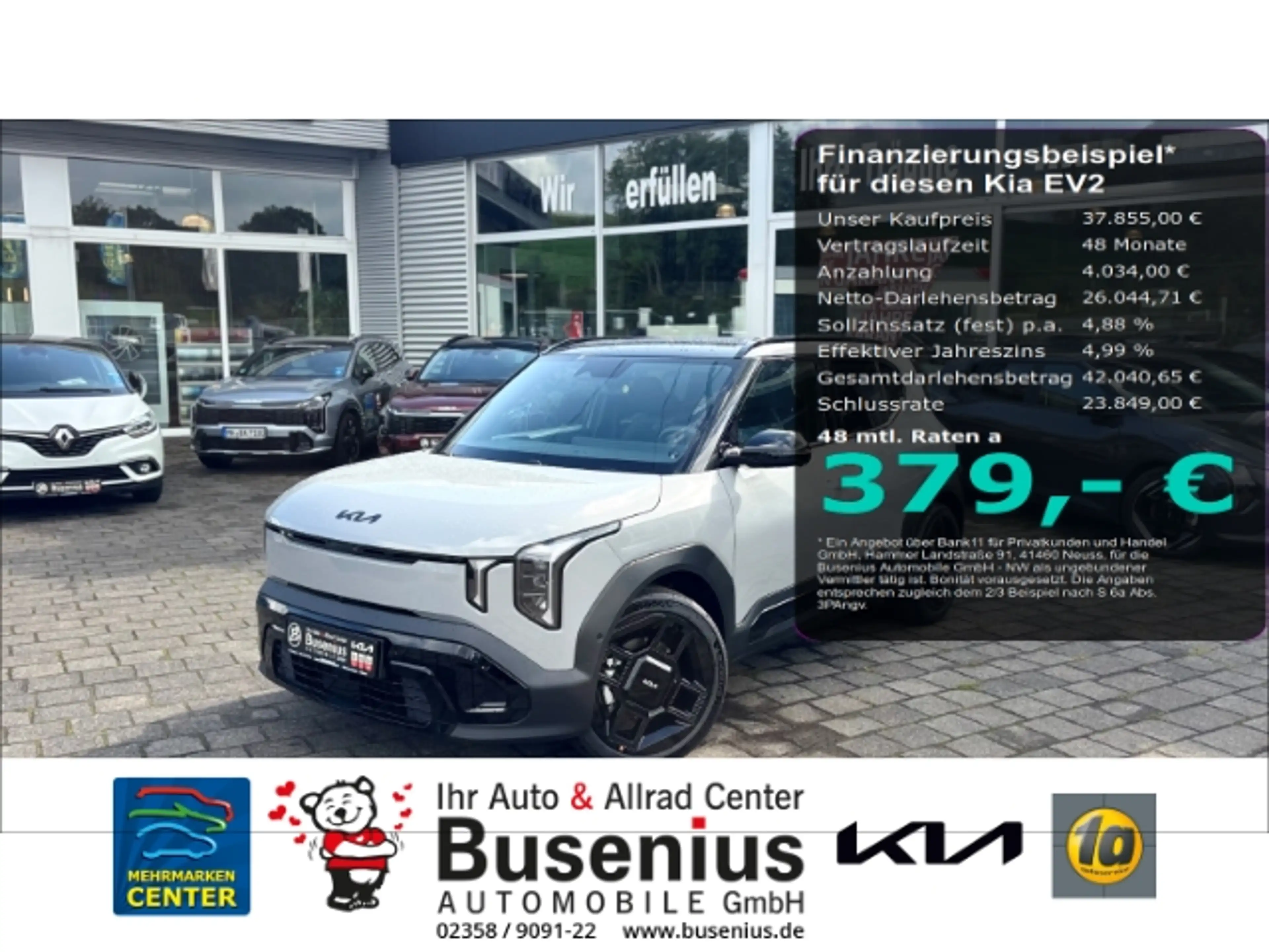 Kia EV2 61 kWh Black-Line 4S+Com+Dri+Style+SHZ+360°