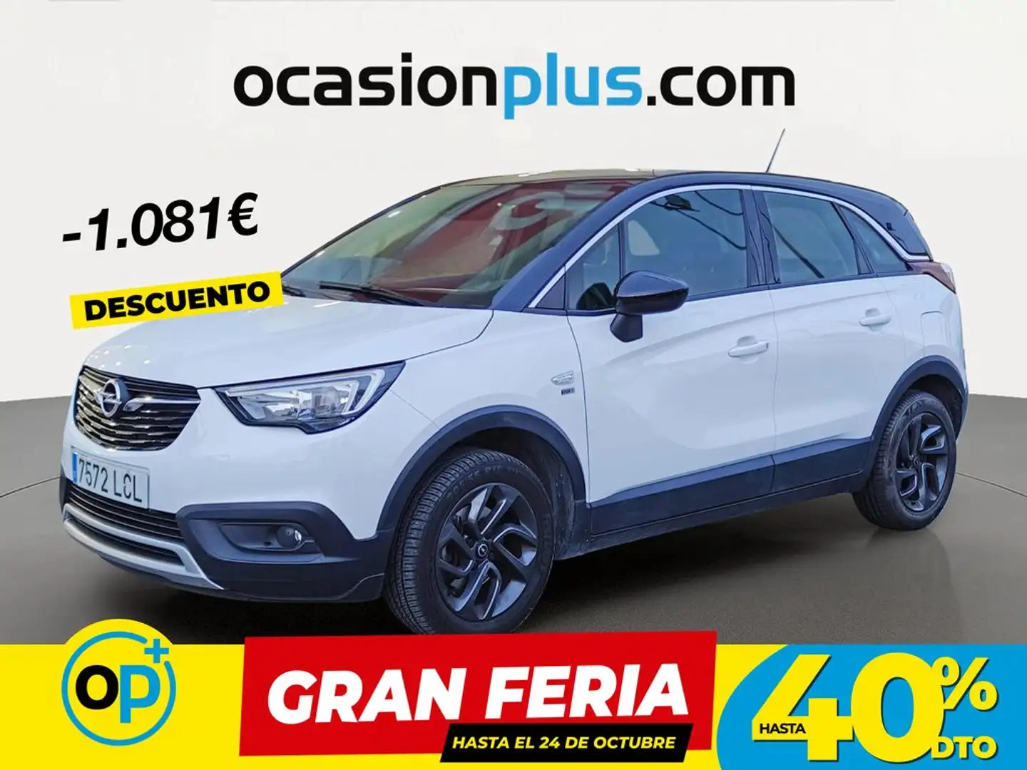Opel Crossland X 1.2T S&S Design Line - 120 Aniversario Aut. 110 Blanco - 1