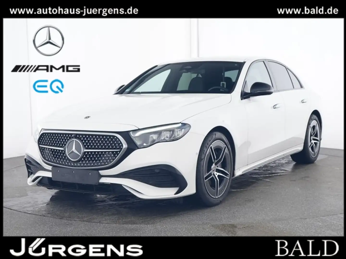 Mercedes-Benz E 220 d AMG-Advanced/LED/Stdhz/Cam/Totw/Night/19 Weiß - 2