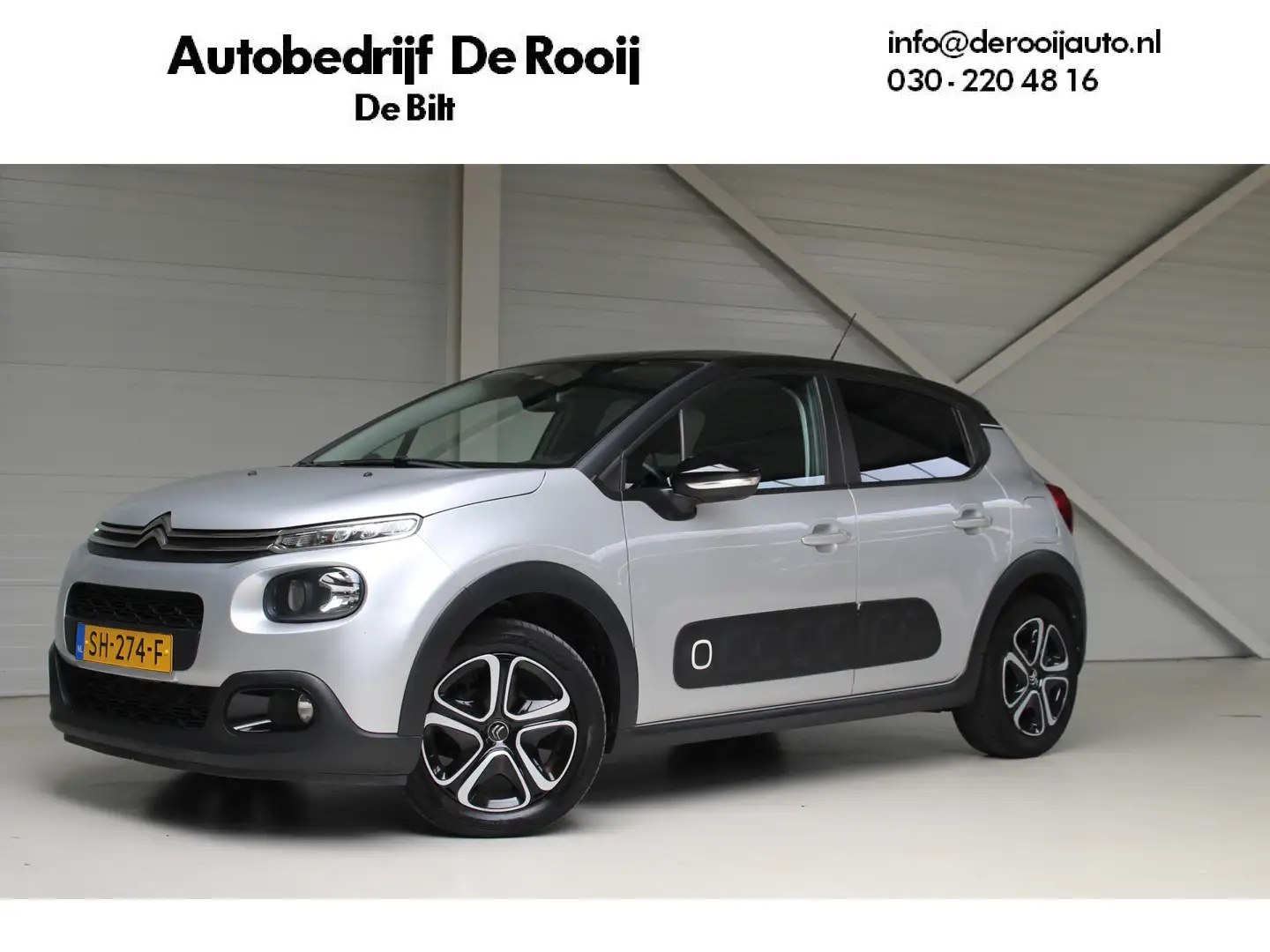 Citroen C3 1.2 PureTech Feel Edition | Navigatie | Airco | Cr Gris - 1