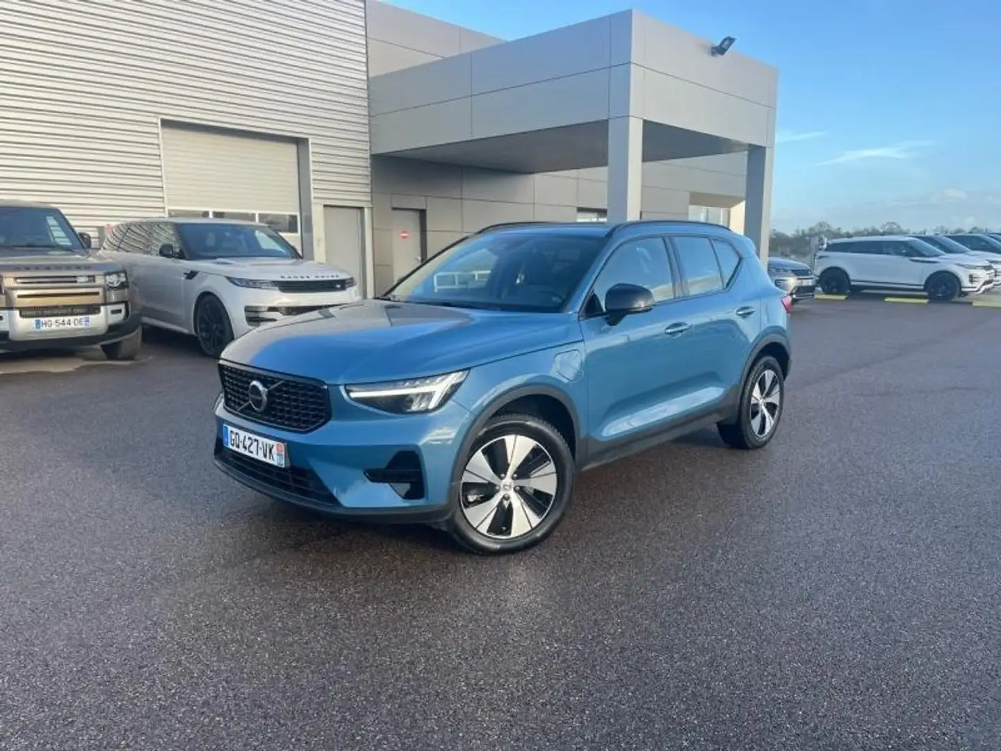 Volvo XC40 T5 Recharge 180 + 82ch Plus DCT 7 Gris - 1