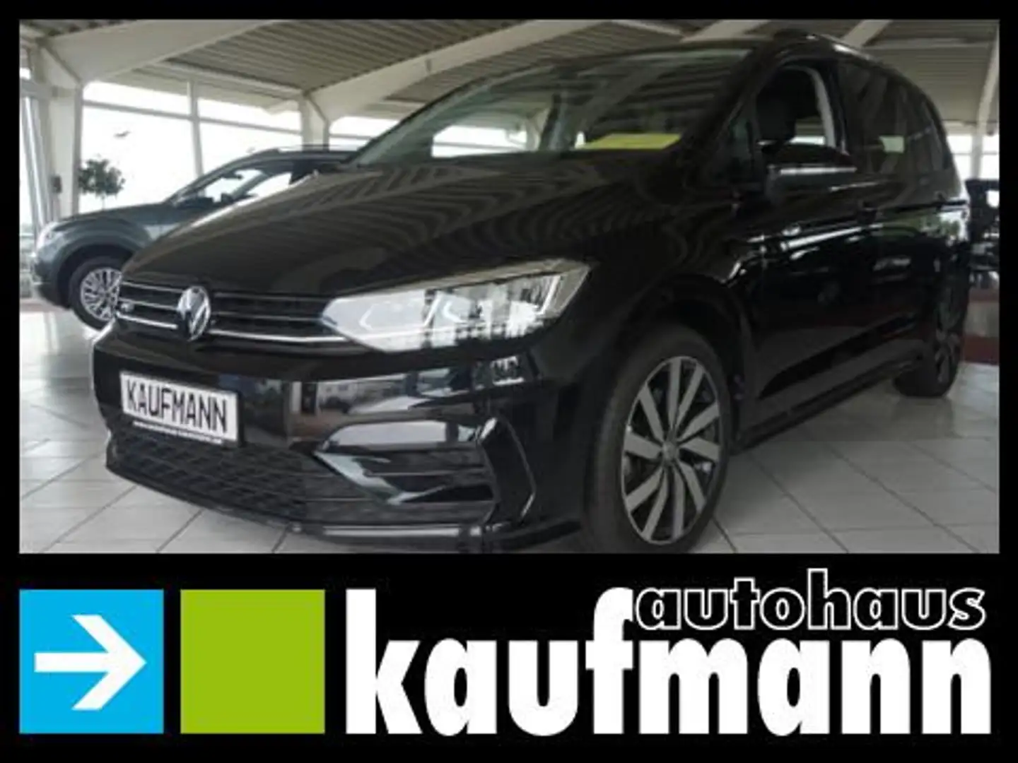 Volkswagen Touran TOURAN 2.0 TDI HIGHLINE R-LINE 7-SITZ KAM SHZ PDC Schwarz - 1