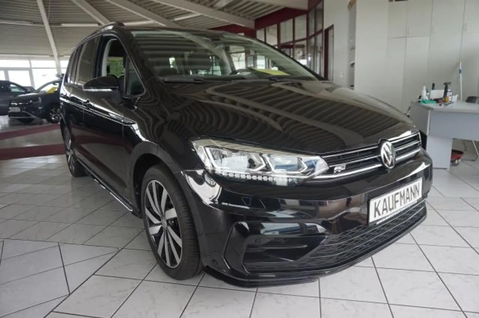 Volkswagen Touran TOURAN 2.0 TDI HIGHLINE R-LINE 7-SITZ KAM SHZ PDC Schwarz - 2