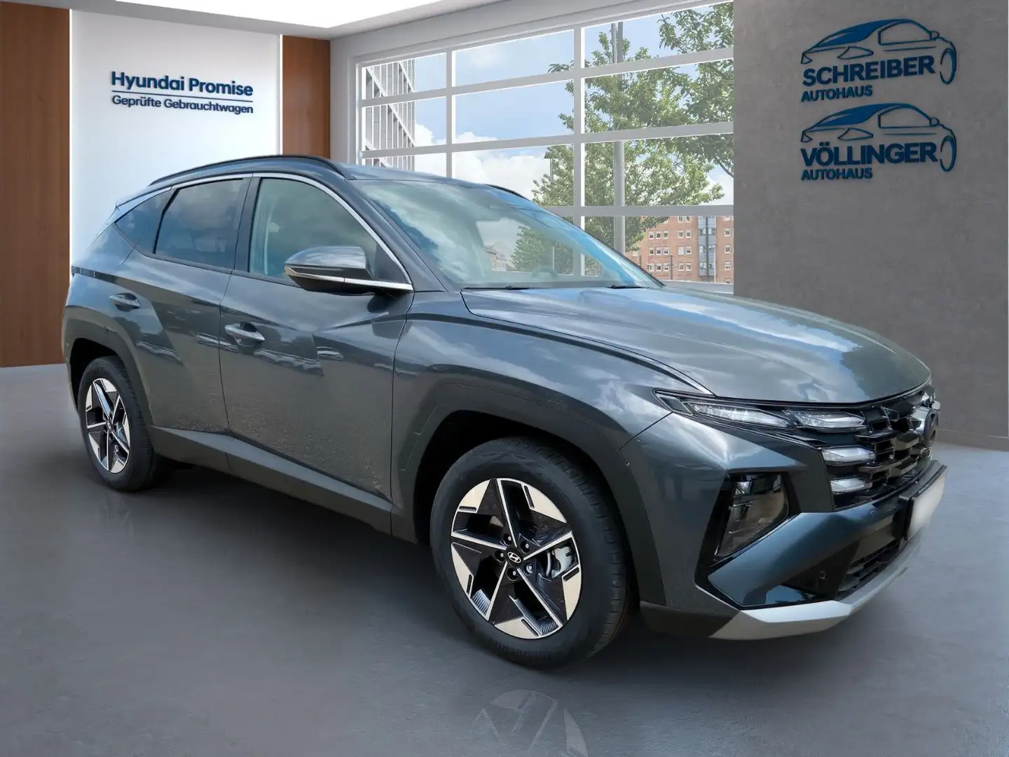 Hyundai TUCSON 1.6 T-GDI 7-DCT 48V Trend 2WD 160PS Grau - 2