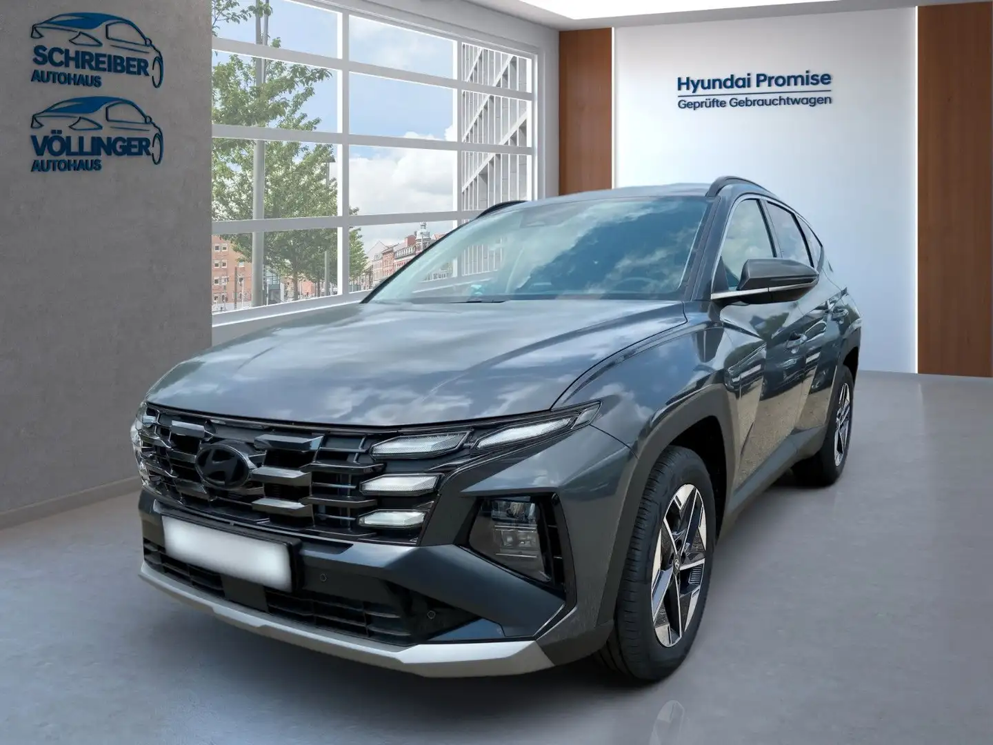 Hyundai TUCSON 1.6 T-GDI 7-DCT 48V Trend 2WD 160PS Grau - 1